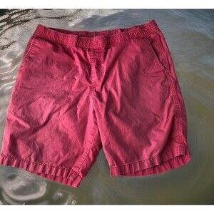 Uniqlo Men’s Elastic Drawstring Waist Light Red Size Large